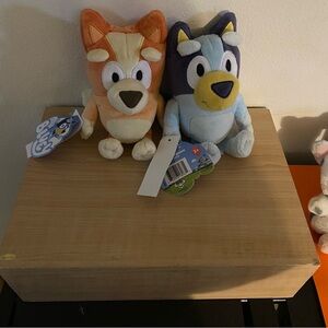 Brand New Bluey And Bingo 8 In Plush With Tags Stuffed Animals